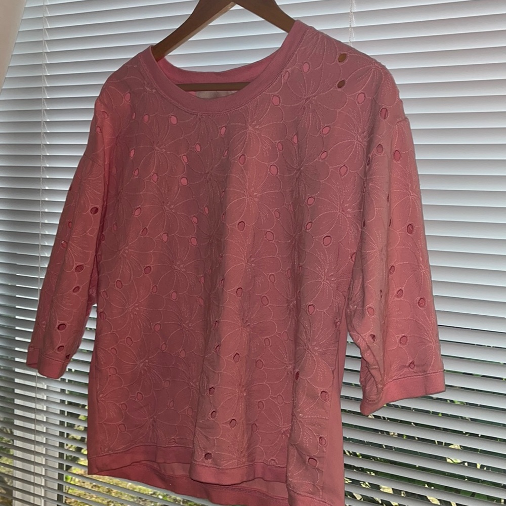 Pink loft top